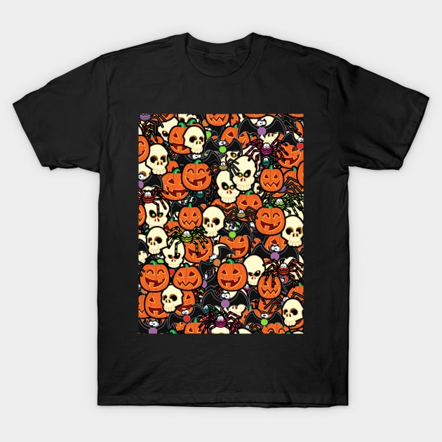 Halloween Hullabaloo T-Shirt by SquareDog